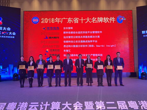 粵港云計算大會 人工智能產(chǎn)品“京華慧眼”入選廣東省十大名牌軟件